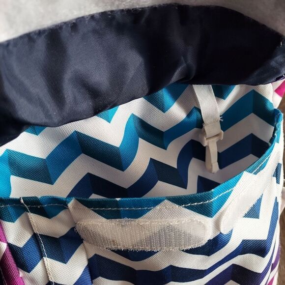 JanSport Big Student CHEVRON Large Backpack Bookbag - Picture 6 of 13